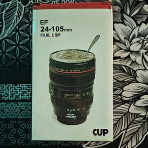 Camera Lens Novelty Mug New in Box